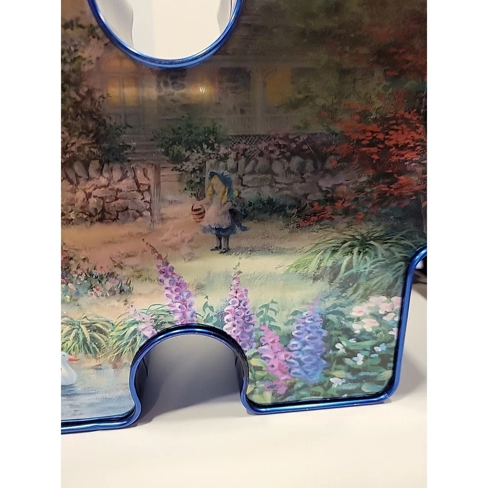 Collectors‎ Series Puzzle Piece Shaped Tin Feeding The Geese